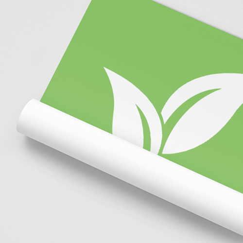 Eco-vriendelijke affiche voor evenementen en campagnes