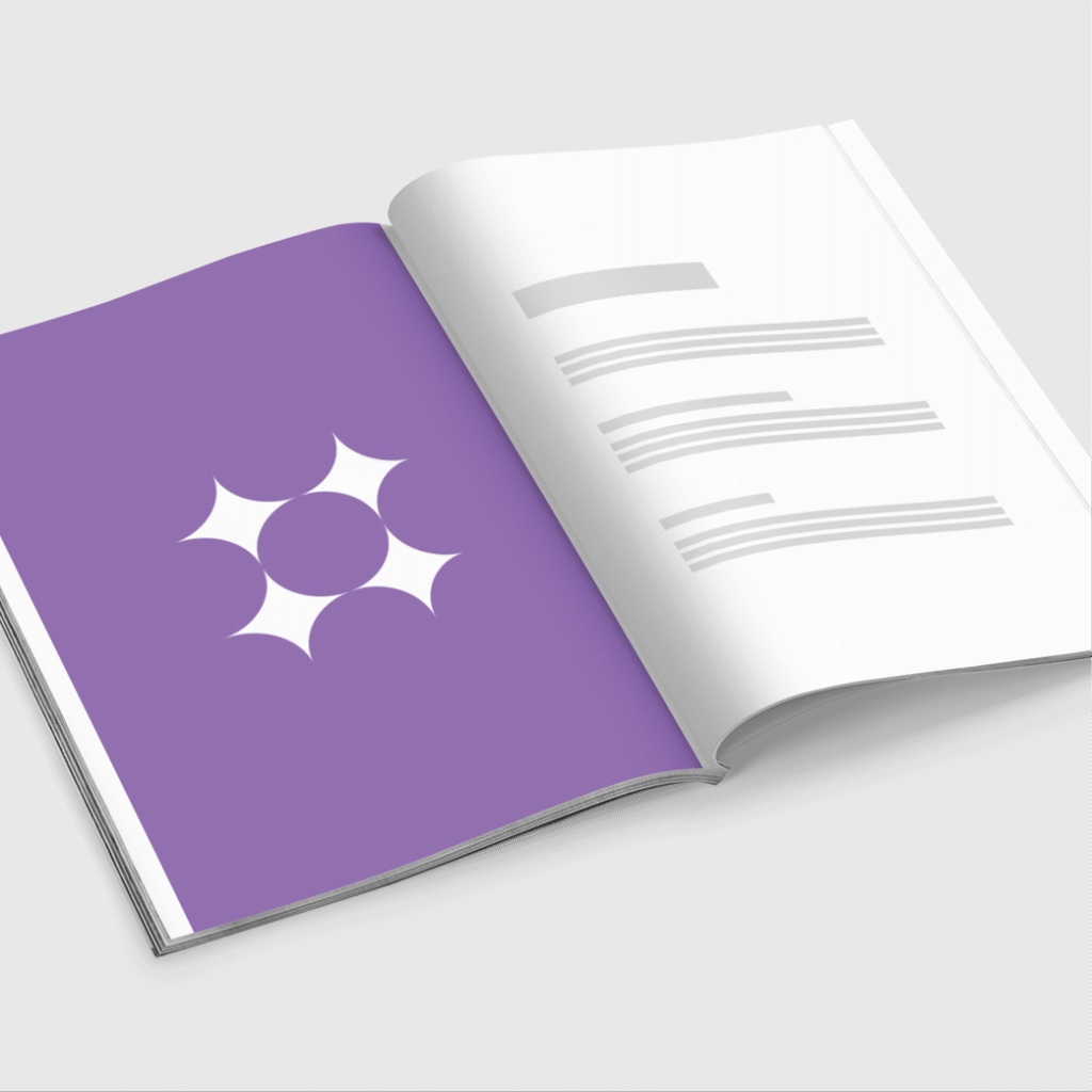 Professionele brochures met lijmbinding