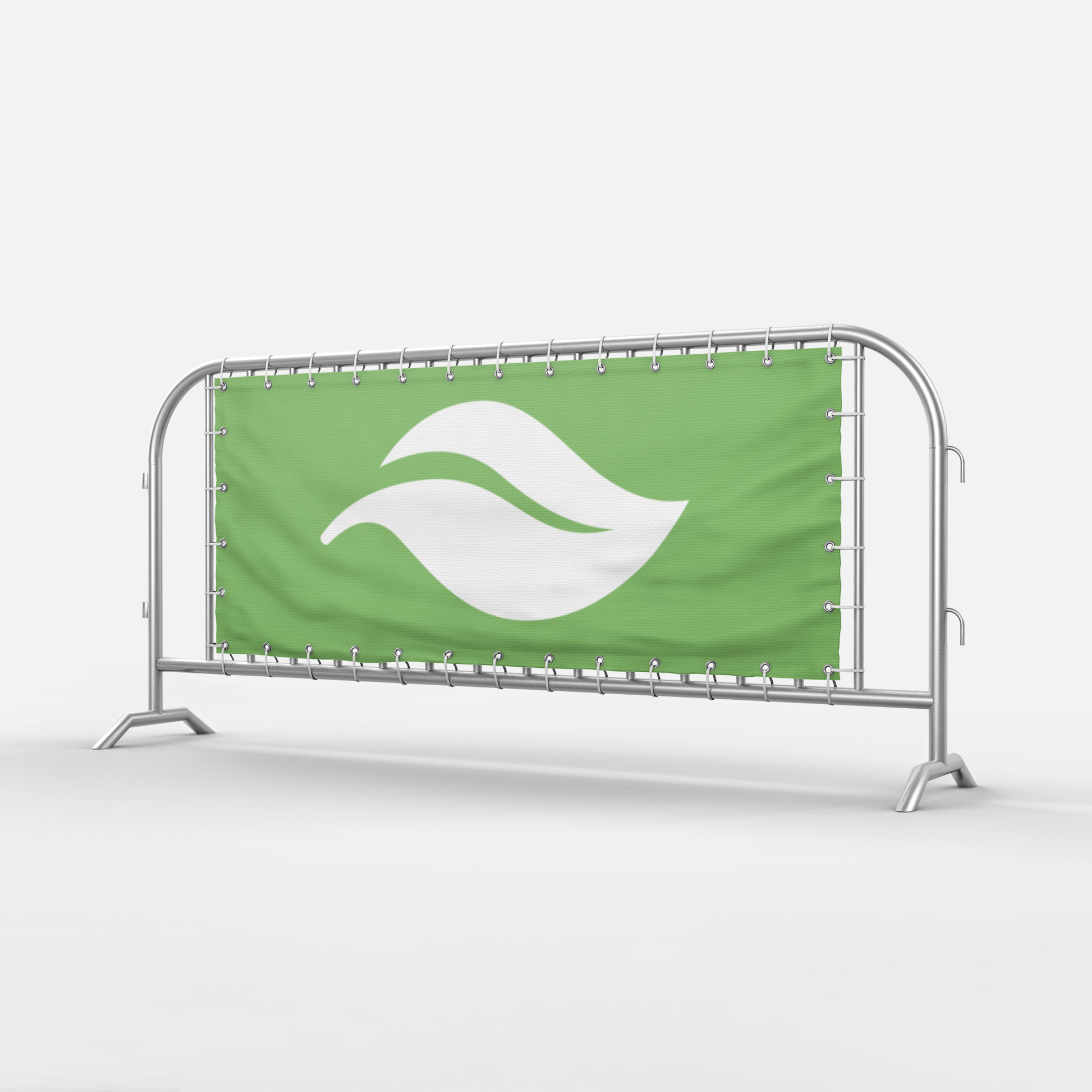 PVC-vrije banner bedrukt