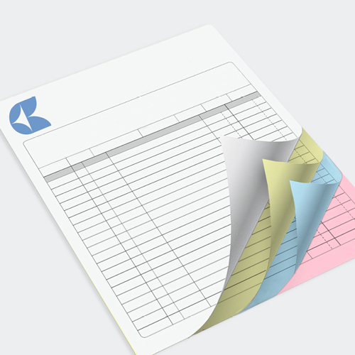 Doorschrijfformulieren met meerdere sets op standaardpapier