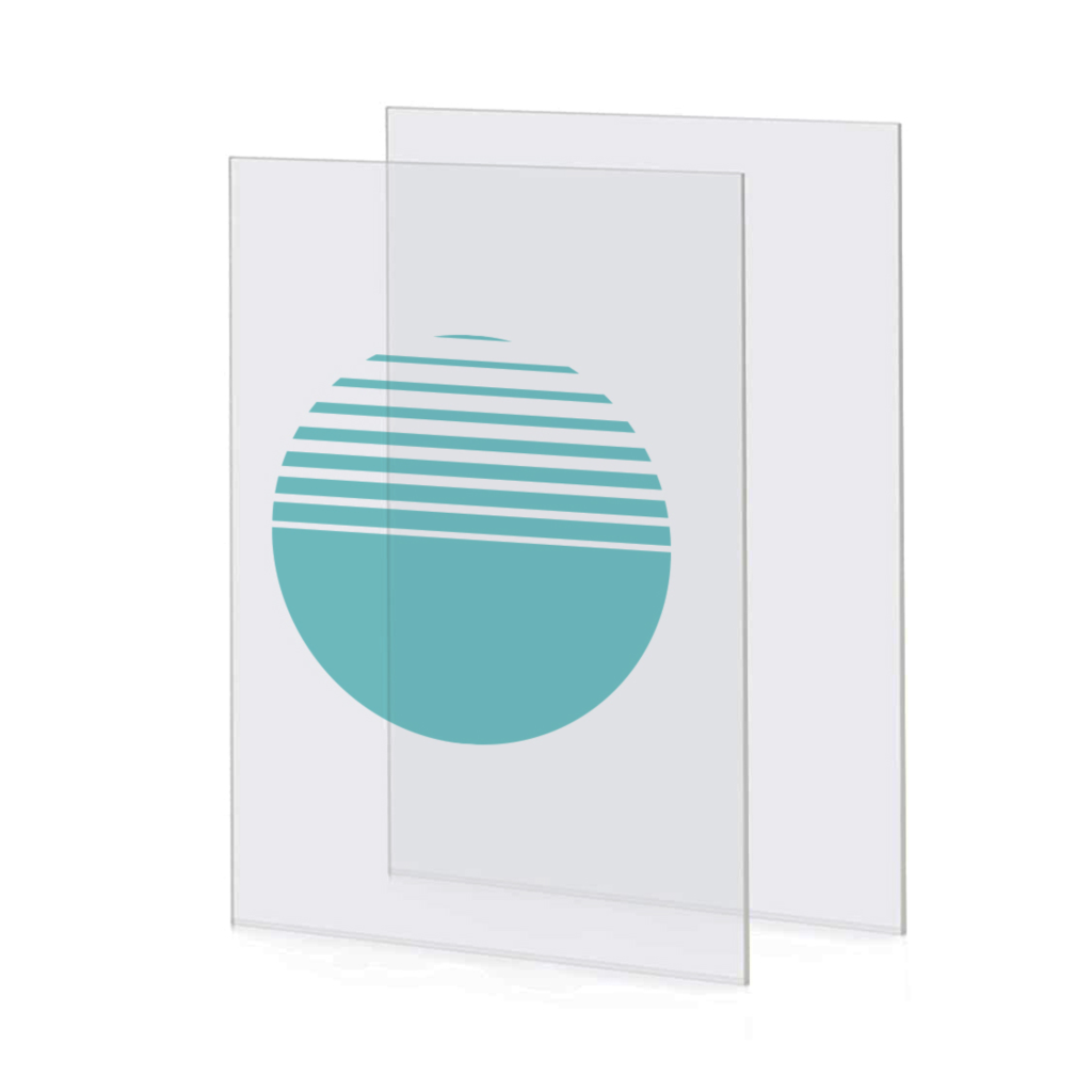 Plexiglas paneel met hoogwaardige full colour bedrukking en luxe uitstraling